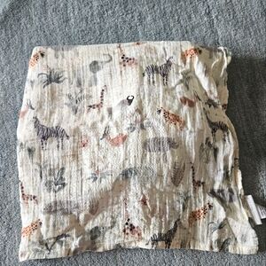 Pottery Barn Kids Safari Muslin Blankey